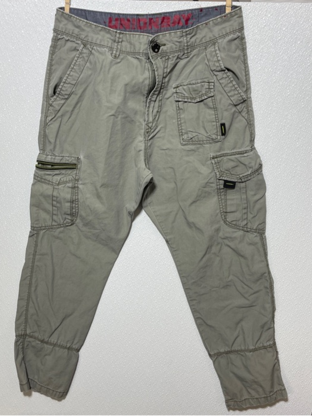UNIONBAY Men's Olive Green Cargo Pants